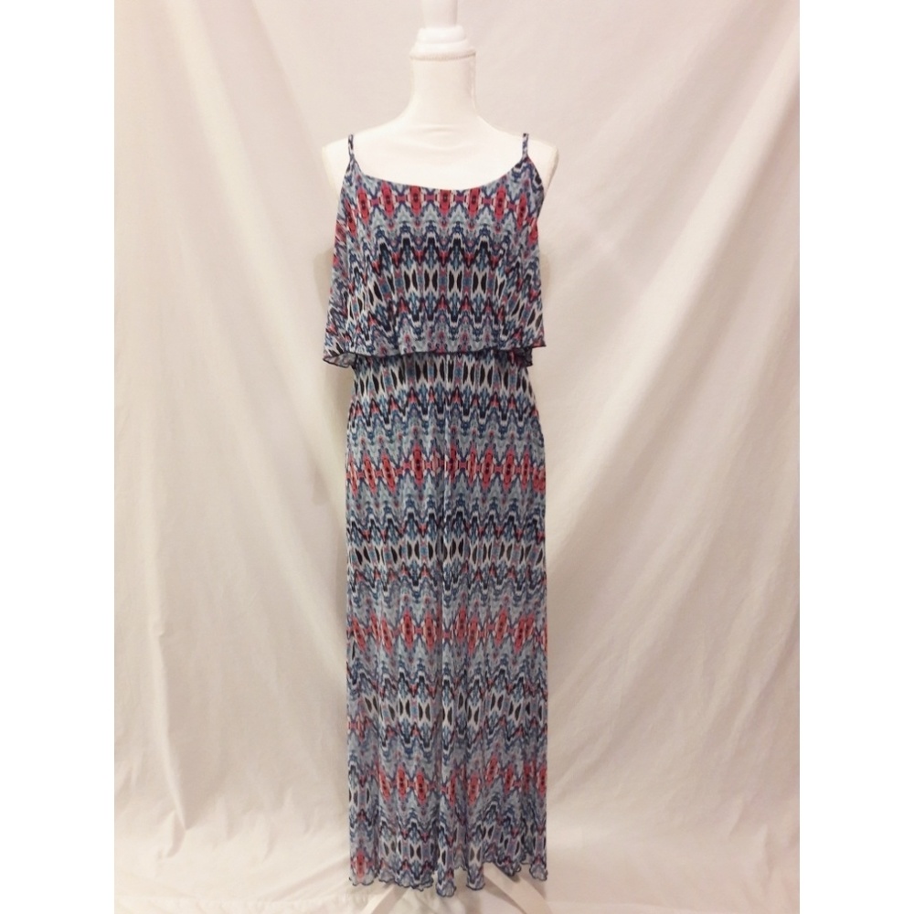 Tribal Print Maxi Dress